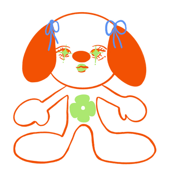 Red puppy